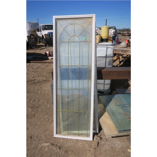 2 Large Windows - Plastic Frame - Window: 19x63"