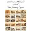 Image 2 : FIONA CAPSTICK: Rare African Map and 20 Original Framed Hand-Painted Engravings of Hunting Scenes fr