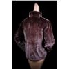 Image 2 : ALASKA FUR GALLERY: Gorgeous Brown Plucked Mink Jacket, Reversible to Down Puffer