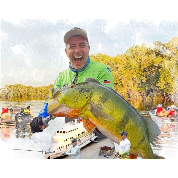 XPERT AMAZON ANGLING: 9-Days of Peacock Bass Fishing in Brazil's Amazon for Two Anglers