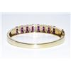 Image 2 : 7.8 CT RUBY & DIAMOND 14K BRACELET