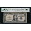 Image 1 : 1935A $1 (S) Experimental Silver Cert PMG 20