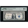 Image 1 : 1935 $1 Low Serial Experimental Silver Cert PMG 64EPQ