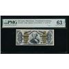 Image 1 : 50 Cent Third Issue Fractional PMG 63EPQ