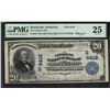 Image 1 : 1902 $20 Monticello KY National PCGS 25