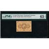 Image 1 : 5 Cent First Issue Fractional PMG 65EPQ