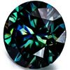 Image 1 : Amazing 6.5 Ct VVs1 Green Fire Moissanite