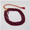 Image 2 : Beautiful 489.5 Ct Natural 6 Strand Ruby Necklace