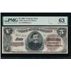 Image 1 : 1890 $5 Treasury Note PMG 63