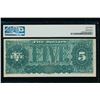 Image 2 : 1890 $5 Treasury Note PMG 63