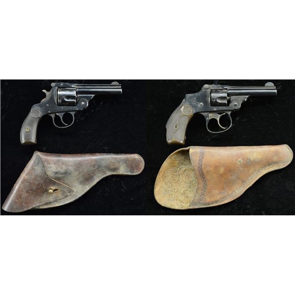 2 REVOLVERS: H&R, S&W.