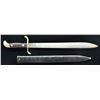 Image 2 : ARGENTINE 1909 ARTILLERY SHORT SWORD W/ MATCHING
