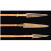 Image 2 : AMERICAN INDIAN BOW AND THREE ARROWS.