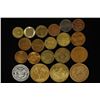 Image 2 : 20 ASSORTED VINTAGE METAL TOKENS: PRESIDENTIAL,