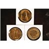 Image 2 : 3- 1 1/2' BRILLIANT BRONZE  UNC PRESIDENTAL ROUNDS