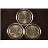Image 2 : 3 COLORIZED 2017-P STATE QUARTERS ALL BU: EFFIGY