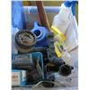 Image 2 : BOX & BIN OF MISC. GARDEN SUPPLIES - SPRINKLERS, SPRAYERS, ETC.