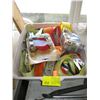 Image 1 : TRAY OF ASSORTED TIE DOWN STRAPS