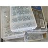 Image 2 : LOT OF ASSORTED CASE SETS - NUT & BOLTS, SCREWS, ETC.