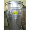 Image 1 : 4 - GALVANIZED TIN BUCKETS