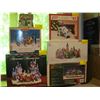 Image 1 : 5 BOXES & A TOY SHOP HOUSE - XMAS ITEMS