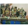 Image 2 : 4 BOXES OF XMAS ITEMS & A CITY STREET XMAS SCENE