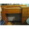 Image 2 : MIRRORED VANITY DRESSER W/MATCHING BENCH