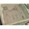Image 2 : 3 - CRYSTAL LOOK XMAS FIGURINES