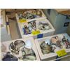 Image 1 : 4 - BOXES W/3 CERAMIC XMAS ORNAMENTS