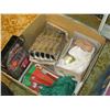 Image 2 : LARGE LOT OF MISC. - XMAS LIGHTS, WRAPPING PAPER, XMAS TREE STAND, ETC.