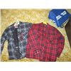 Image 1 : 2 - PLAID JACKETS - 1 - NEW W/TAGS / 1 'AS NEW' - SZ M / SZ L
