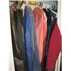 Image 2 : CLOSET OF ASSORTED JACKETS, SHIRTS, MISC. CLOTHING