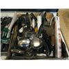 Image 3 : 2 BOXES OF MISC. - KNIVES, UTENSILS, ETC.