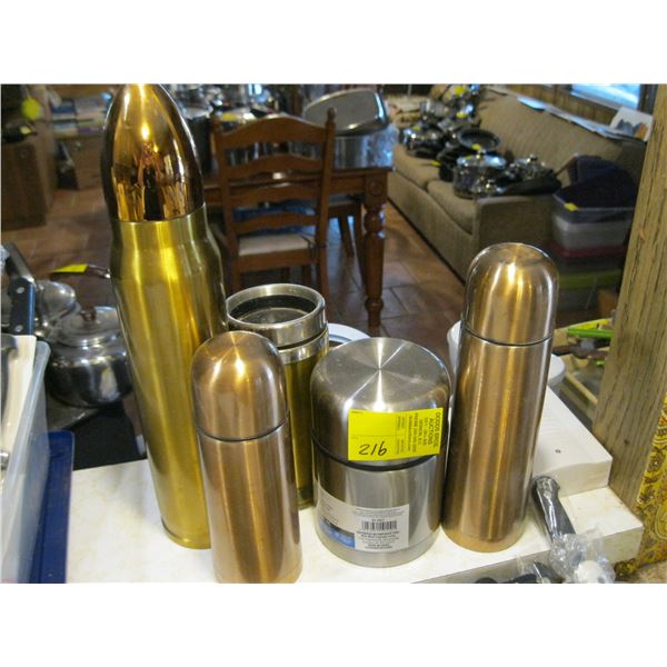 BULLET LOOK THERMOS & MISC. THERMOSES & INSULATED MUG