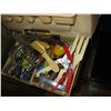 Image 3 : LARGE LOT OF ASSORTED KITCHEN UTENSILS, CUTLERY, COFFEE MAKER, BEESWAX, ETC.