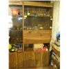 Image 1 : CHINA CABINET W/FRONT DROP DESK
