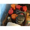 Image 2 : BOX W/MISC. - FLASHLIGHTS, FAN, ETC.