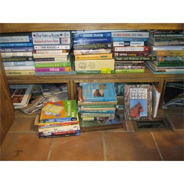 LARGE LOT OF ASSORTED BOOKS