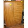 Image 1 : CHEST OF DRAWERS W/SIDE CUPBOARD