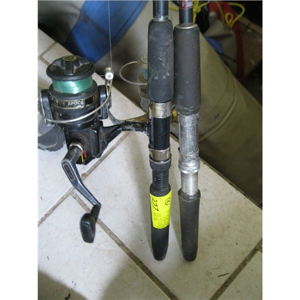 2 - FISHING RODS & REELS