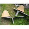 Image 1 : 2 - SWIVEL BOAT SEATS ON STANDS