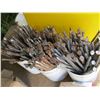 Image 2 : BOX & 3 PAILS OF LARGE 8" SPIKES