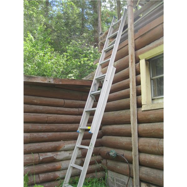 ALUMINUM EXTENSION LADDER - APPROX. 16 FT.