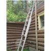 Image 1 : ALUMINUM EXTENSION LADDER - APPROX. 16 FT.
