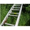 Image 2 : ALUMINUM EXTENSION LADDER - 24 FT.