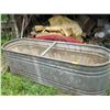 Image 1 : GALVANIZED WATER TROUGH (RUSTY) .
