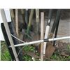 Image 2 : LOT OF MISC. - SHOVELS, PITCHFORK, SLEDGEHAMMER, ETC.