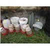 Image 1 : LOT OF CHICKEN WIRES & FEEDERS