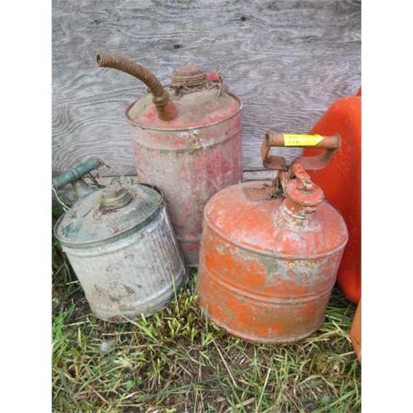 3 - METAL FUEL CANS