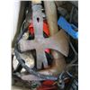 Image 3 : BOX OF MISC. - FIRE EXTINGUISHER, JACKS, AIR MINI COMPRESSORS, ETC.